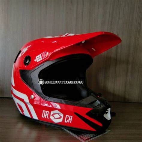 Jual Helm Rsv Orca Model Nectar Series X Warna Merah Orca Nectar