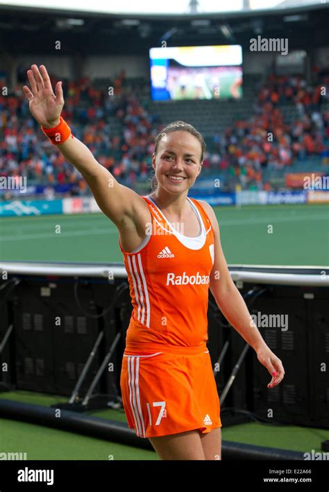 The Hague Netherlands Dutch Players Wave To The Crowd