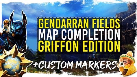 Guild Wars Gendarran Fields Map Completion With Custom Markers