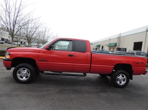 1998 Dodge Ram 2500 Quad Cab Sport 4x4 59l Cummins Diesel12 Valve