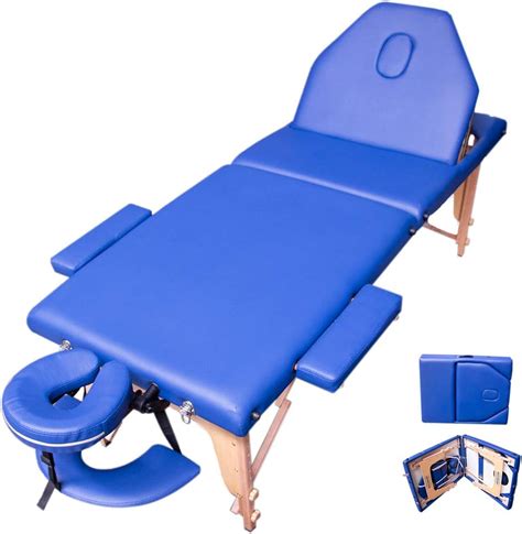 Nanofort Cama Masaje Camilla Spa Reclinable Ligera Plegable Estuche