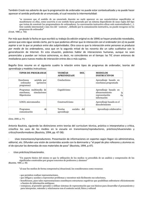 Uso Educativo De Las Tics PDF