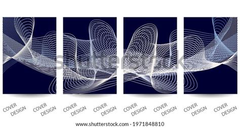 Abstract Minimal Geometric Backgrounds Set Light Stock Vector Royalty