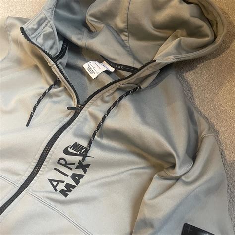 Mens Nike Grey Air Max Tracksuit Size Medium Depop