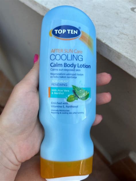 Top Ten After Sun Cooling Lotion Inci Beauty