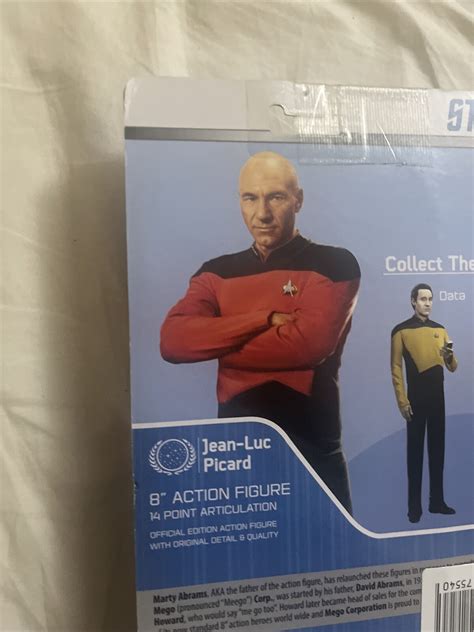 Mego Star Trek The Next Generation Captain Jean Luc Picard Figure New