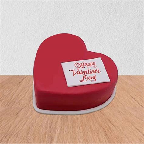 Send Heart Shaped Red Velvet Valentine Cake Online GAL22 108910