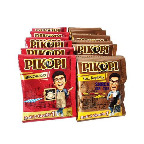 Jual Pikopi Kopi Mix Renceng Netto 10 Bks X 20 Gr Shopee Indonesia