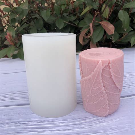 Pillar Molds Leaves Molds For Handmade Soy Wax Beewax Candles Etsy