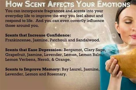 Good To Know Aromatherapy Scents Aromatherapy Emotions