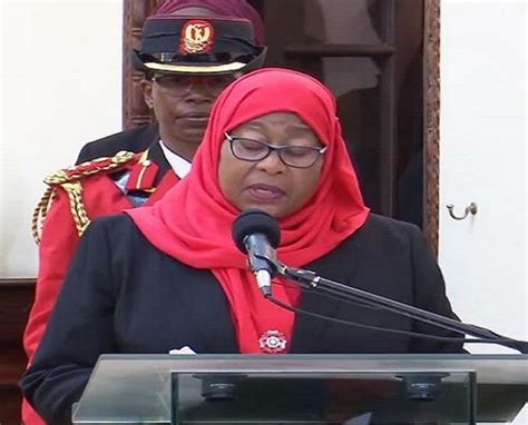 Tanzania Swears In New President Samia Suluhu Hassan Somali Times