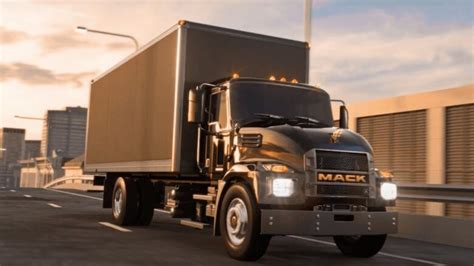mack trucks introduces  mack md electric   medium duty truck