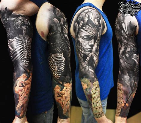 Sleeve Tattoo By Andrey Kolbasin Photo