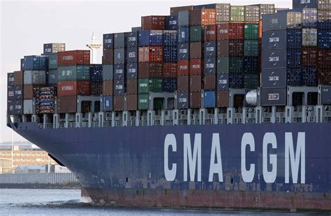 CMA CGM Agrees To Buy 25 Stake In Ceva Logistics WSJ