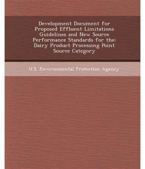 Development Document For Proposed Effluent Limitations Guidelines And