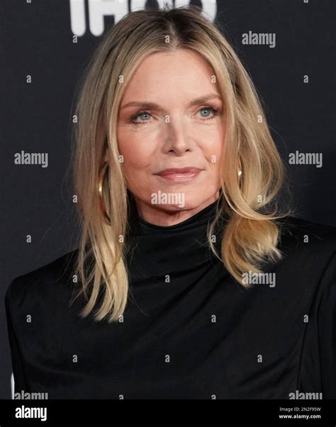 Los Angeles Usa Februar Michelle Pfeiffer Trifft Am Montag