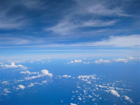 無料画像 海 地平線 雲 白 太陽光 夜明け 夕暮れ 昼間 フライト 天気 卵丘 プレーン 気象現象 航空写真 地球の雰囲気 3141x2355