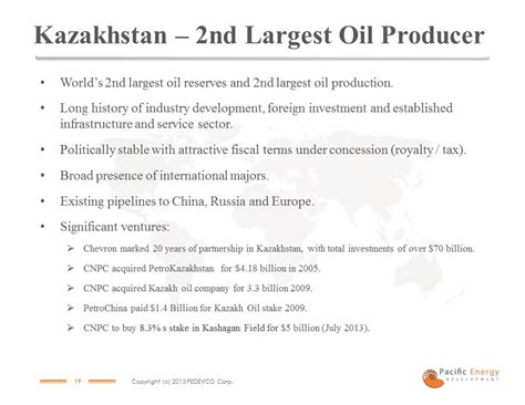 International Acquisition Kazakhstan Oil And Gas