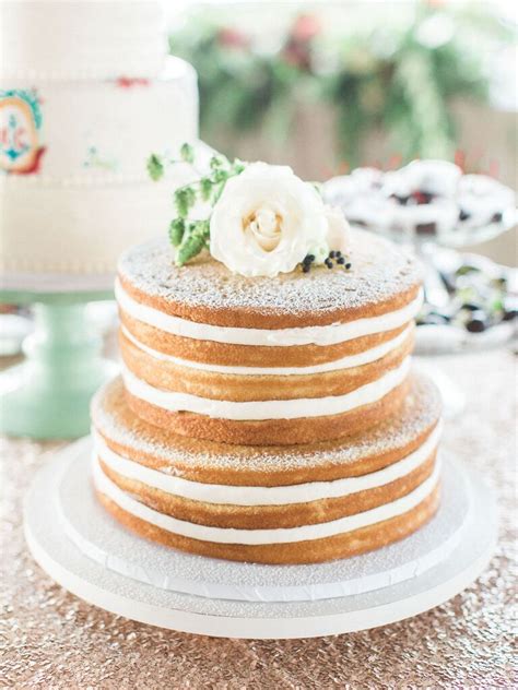 Naked Wedding Cakes That Don T Need Any Frosting