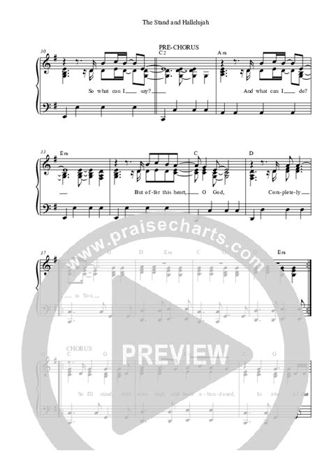 The Stand Sheet Music Pdf Dennis Prince Nolene Prince Praisecharts