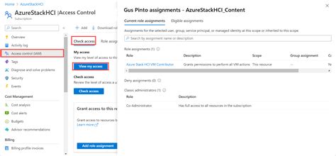 Azure Stack Hci 上の Arc Vm 管理に組み込みの Rbac ロールを使用する Azure Stack Hci Microsoft Learn