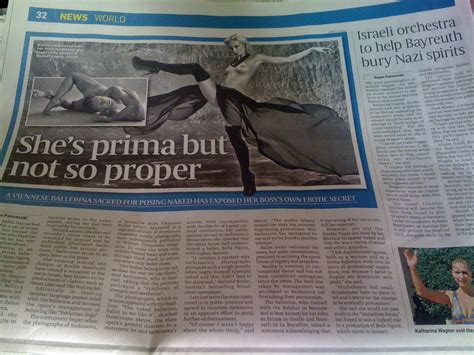 Unzipped Gay Armenia Austrian Ballerina Of Russian Armenian Origin Sacked For Nude Photo Shoot