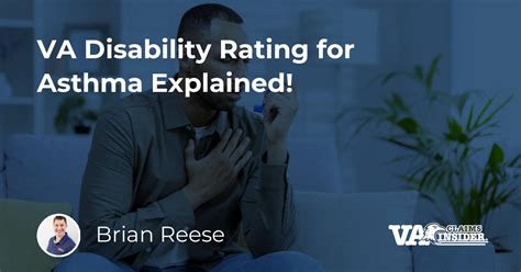 Va Disability Rating For Asthma Explained