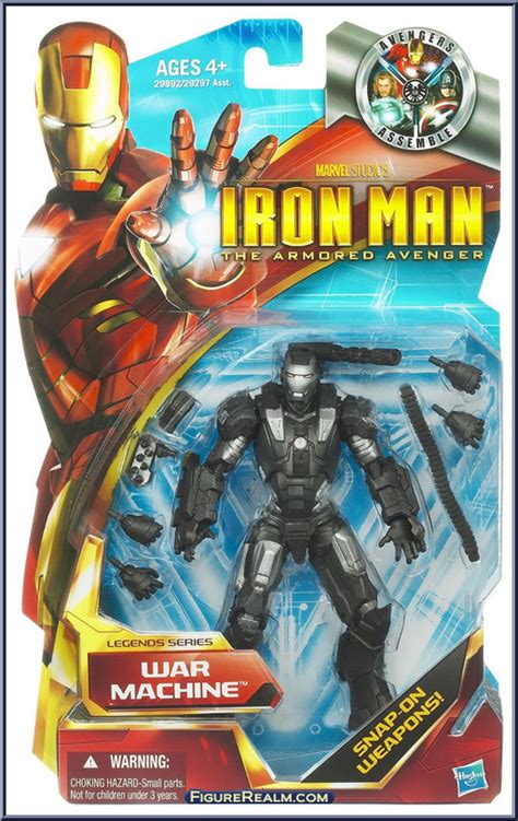 War Machine Iron Man Armored Avenger Legends Series Hasbro