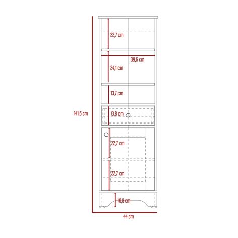 Conjunto Malaga Mueble Columna Puerta De Cajon Columna Esquinera