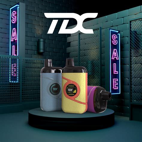 Tdc Wholesale Vape Pen Puff Bar Puff Bear Mini Cube Puffs E