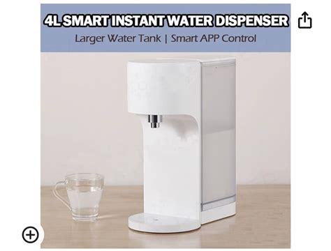 Viomi 4L Instant Hot Water Dispenser APP Control 4L Smart Instant Hot Water Dispenser Customized