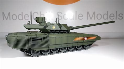 Building Zvezda S 1 35 Scale T 14 Armata Russian MBT YouTube