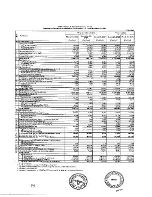 Fillable Online Three Months Endedat ICICI Prudential Life Insurance