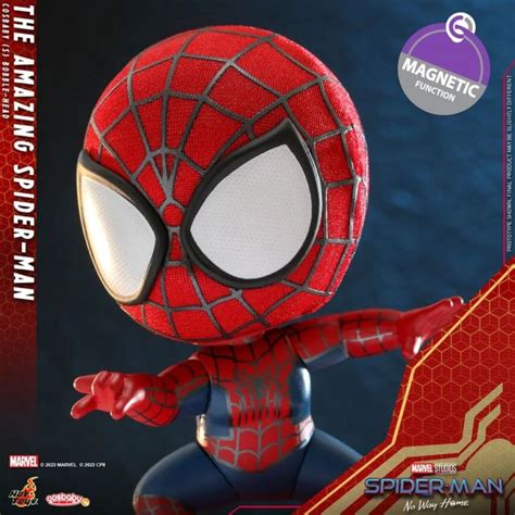 Hot Toys Cosbaby Bobble Head Collectible COSB956 Spider Man No Way