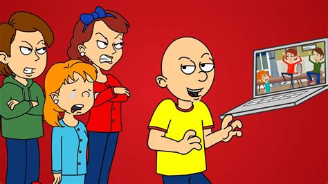 Caillou Rosie Daisy Get Grounded