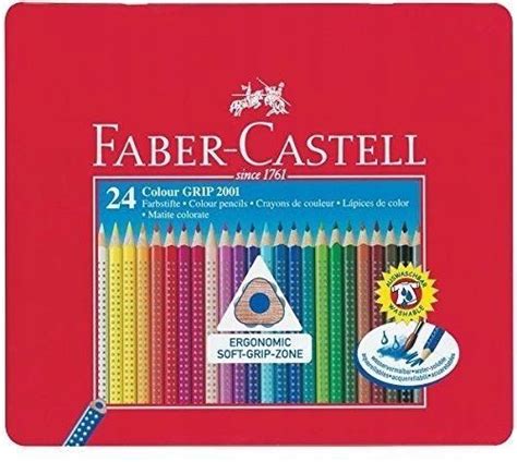 Kredki O Wkowe Faber Castell Grip Metal Opak Ceny I Opinie