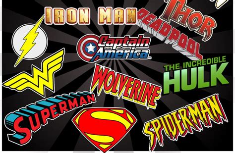 Superhero Logos Wallpaper - WallpaperSafari