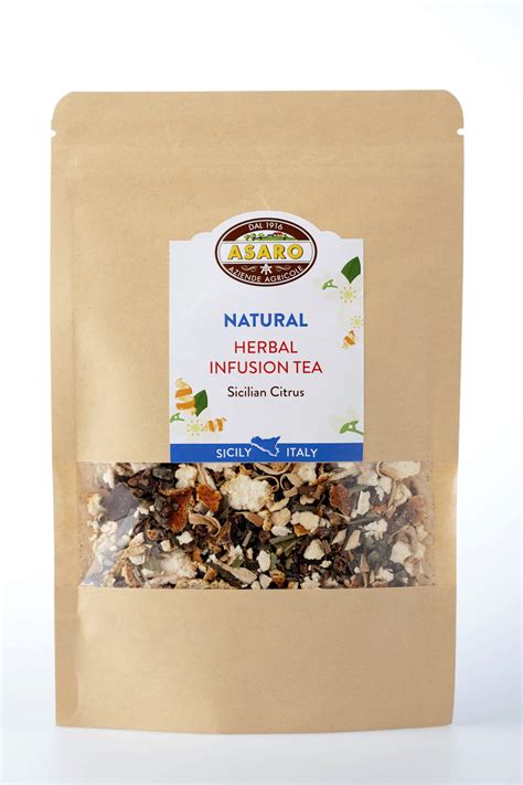 Herbal Infusion Tea Sicilian Citrus Asaro Farms