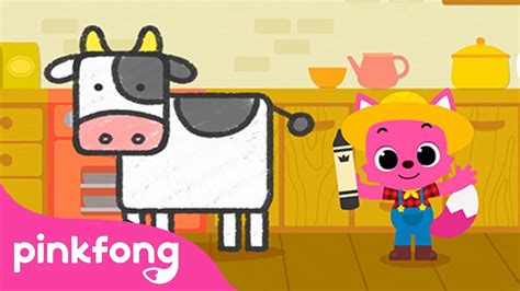 Moo Moo Cow Farm Animals Chicken And Chicks Pinkfong Animal Songs