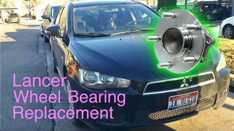 How To Replace Mitsubishi Lancer Wheel Bearing Easy And Quick Diy