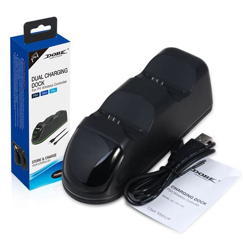 DOBE TP4 1781 Wireless Controller Dual Charging Dock LED Charger Handle