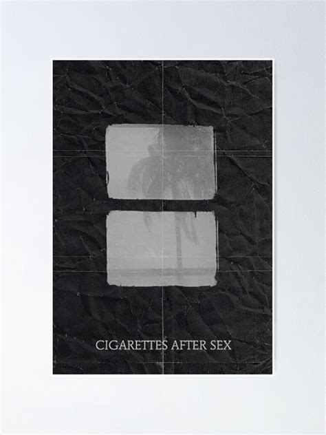 Cigarettes After Sex Vintage Poster For Sale By Retrorain Redbubble