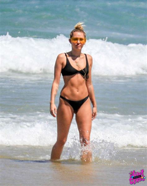 Miley Cyrus In Black Bikini 2018 31 GotCeleb