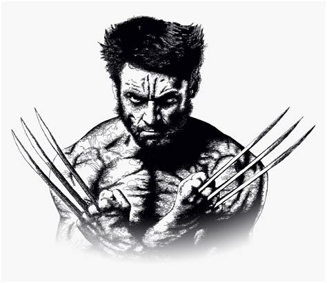 Wolverine Black And White - soakploaty