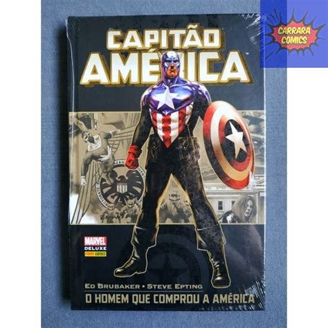 HQ Capitão América O Homem que Comprou a América Lacrado Marvel