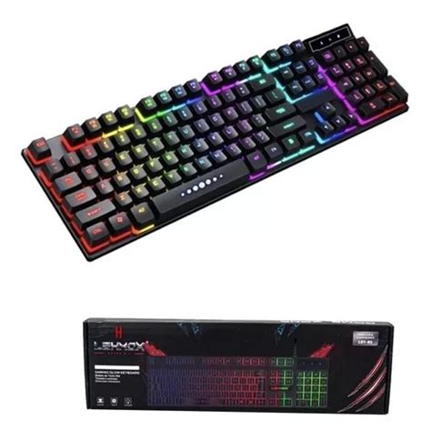 Teclado Semimec Nico Lehmox Rgb Luminous Rgb Gamer Mercadolibre