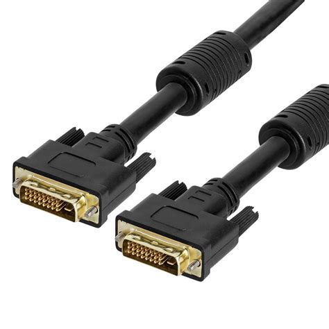 Cmple Dvi D Digital To Dvi D Digital Dual Link M M Cable Ft Gold