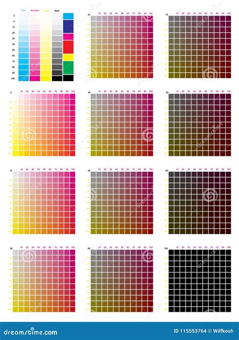 8 Mbci Color Chart MyyarMunirah