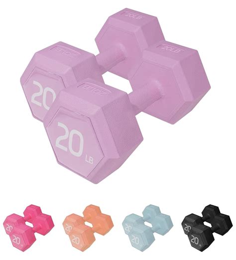 Dumbbell Sets - 5/10/15/20/25/36 lb Dumbbells Pair Hand Weights Set of