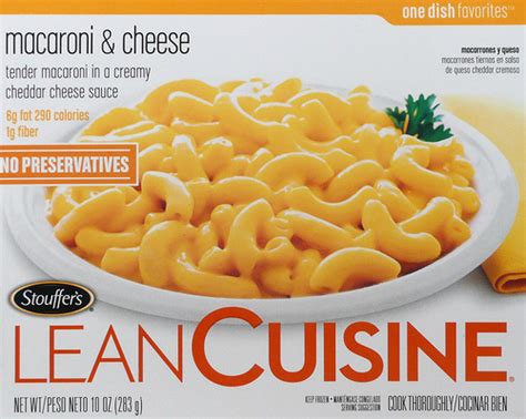 Nutritional Information Lean Cuisine Macaroni And Cheese Besto Blog